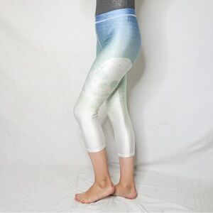 TEREZ for SOUL CYCLE Ombre Print Leggings Skull
